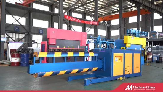 HVAC Air Aluminum Tube Spiral Duct Oval Forming Machine for Tube Former
