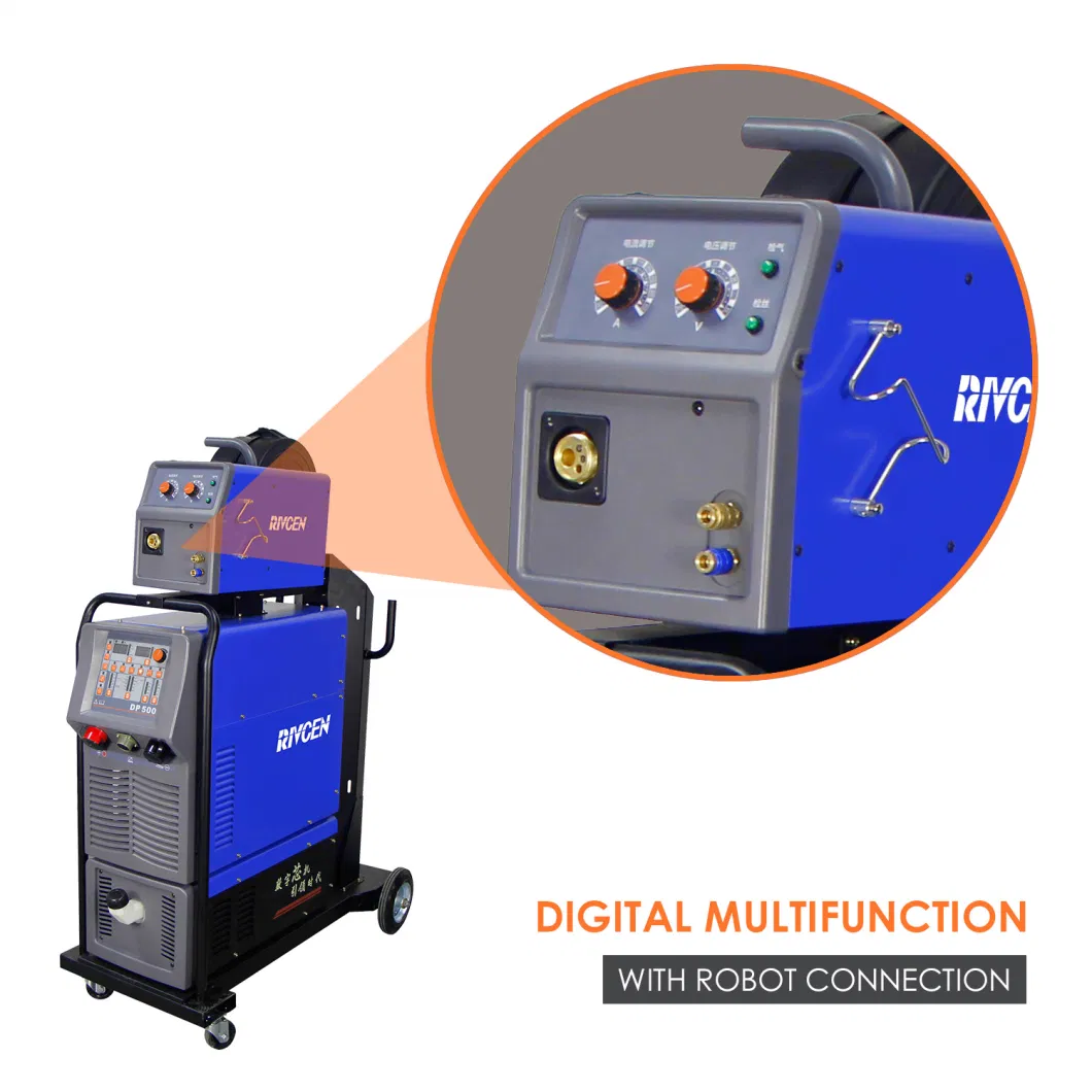 DC Double Pulse and Full Digital Control Welding Machine, Argon & CO2 Gas, Precise Aluminum Welding