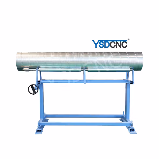 円形エアパイプダクト製造機