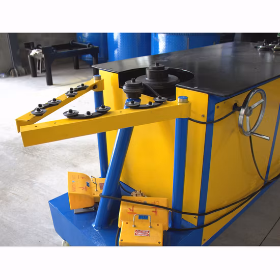 高速配信油圧板金ラウンドダクトエルボゴアロッカー製造機