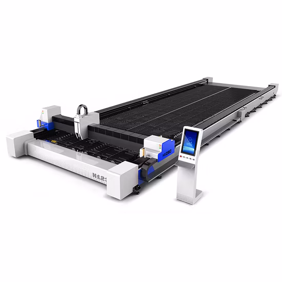 月間セール Accurl 500W CNC ファイバーレーザー切断機 2.5mm ステンレス鋼用
