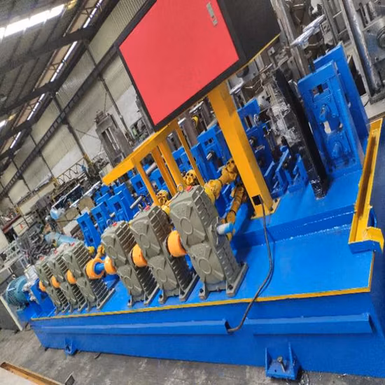 丸パイプ製造用ダクト成形および溶接機鋼管製造機